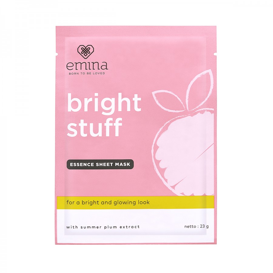 Bright Stuff Essence Sheet Mask – Rahasia Kulit Cerah dan Segar dalam Sekali Pakai