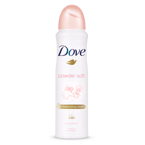 Deodorant Dove | Powder Soft Antiperspirant Deodorant Spray: Perlindungan Segar dan Lembut Sepanjang Hari