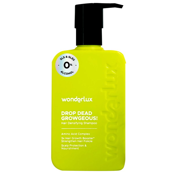 Wonderlux Dropdead Growgeous! Densifying Hair Growth Shampoo: Solusi Terbaik untuk Rambut Lebih Tebal dan Sehat