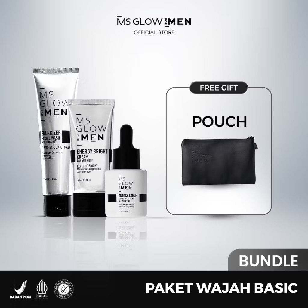 Paket Lengkap 4 in 1 Original Skincare Pria: Solusi Praktis untuk Perawatan Kulit Pria