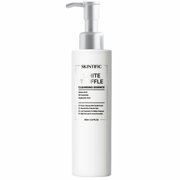 SKINTIFIC White Truffle Essence Cleanser: Pembersih Wajah Mewah untuk Kulit Cerah dan Sehat
