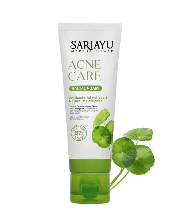 Skincare Sariayu Acne Care Facial Foam: Pembersih Wajah Efektif