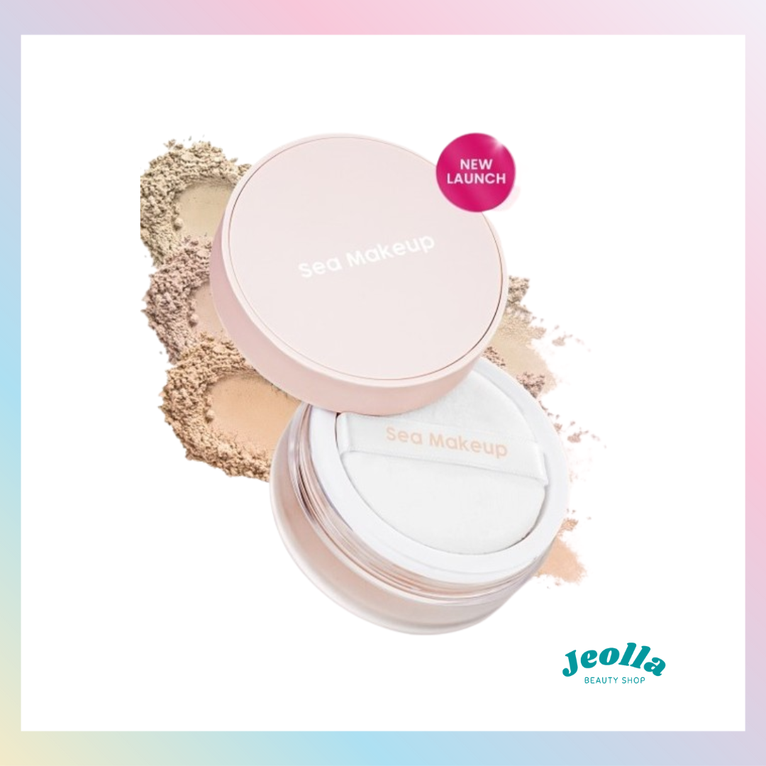 Bedak Tabur Sea Makeup Acne Blur dan Set Loose Powder Snowball: Ulasan Lengkap