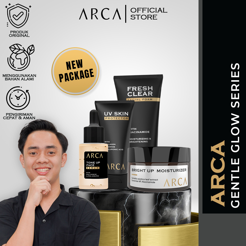 Skincare Cowok ARCA Full Glow & Protection: Perawatan Wajah Optimal
