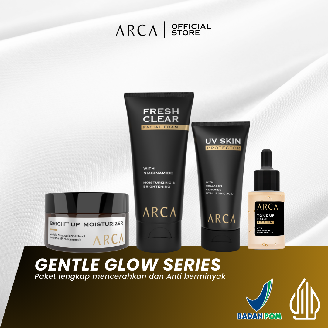 Skincare Cowok ARCA Full Glow & Protection untuk Kulit Sehat