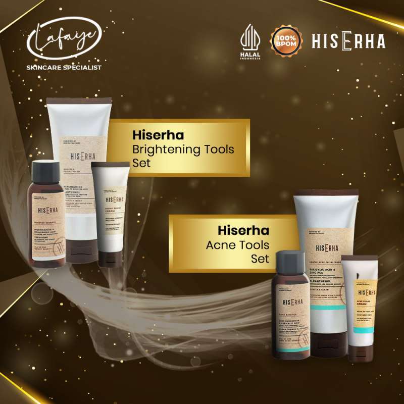 Skincare Cowok HIS ERHA: Set Alat Perawatan Jerawat Mantools
