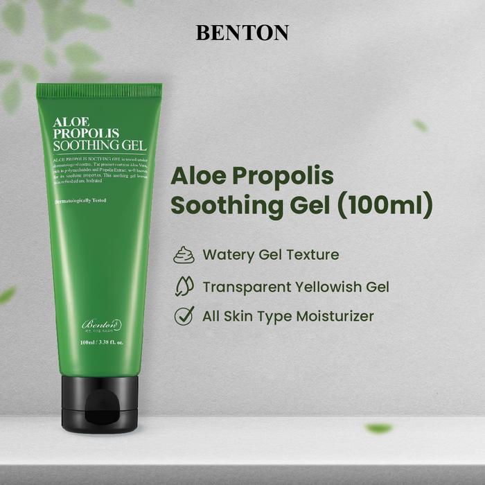 Gel Perawatan Kulit Aloe Vera dan Propolis yang Menenangkan