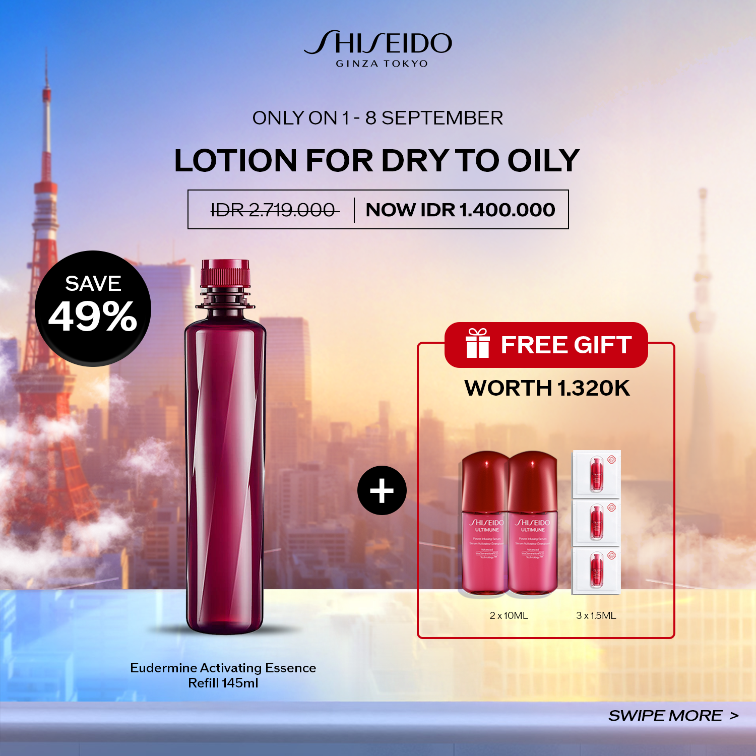 Manfaat dan Keunggulan Shiseido Eudermine Activating Essence